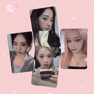 aespa photocard aespa armageddon Korean Entertainment aespa Photocard EL Sign Sale Photocard Pomelo 
