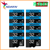 MJKRY 10ชิ้น/ล็อต Adata Micro การ์ด SD 32GB 64GB 128GB การ์ดความจำสูงถึง100เมกะไบต์/วินาที U1คลาส10 V10บัตร TF UHS-I การ์ดความจำ JMRGF