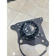 HITAM Black COVER EXTRAFAN SET ORIGINAL WATERPROOF NMAX NEW, OLD LEXI, AEROX