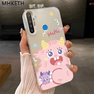 MHKETH Case For Realme 5 5i 5s 6i C3 C3i Phone Cute Little Monster Design