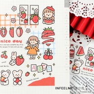Infeel. Me Girls' Generation Sharing Outfit Series Long Strip Tape DIY Cute Stickers