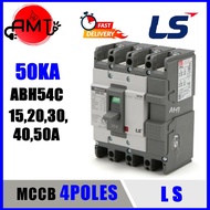 LS 4P MCCB 50KA ABH54C 15A 20A 30A 40A 50A