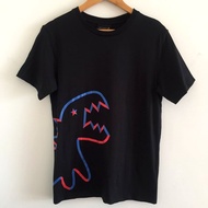 Agnes B. Sport Dinosaur Printed Pure Cotton Short Sleeved Casual Couple T-shirt