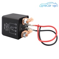 รีเลย์รถหนัก DC 12V 200A แบตเตอรี่แบบต่อเนื่องซ็อกเก็ตรีเลย์ตัวเริ่มถ่ายทอดสวิตช์แบตเตอรี่