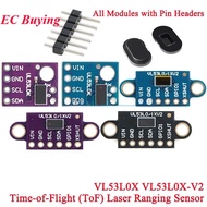 VL53L0X V2 Time-of-Flight (ToF) Laser Ranging Sensor Breakout 940nm GY-VL53L0XV2 Laser Distance Modu