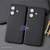 Realme note 60X Realme Note 60 Macaron square BLACK/ Case Square BLACK Edge Realme note 60X Realme N