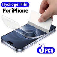 999D 3Pcs  Hydrogel Film HD Screen ProtectorsFor Samsung Galaxy F05 F26 F16 F23 F34 F41 F42 F54 F55 