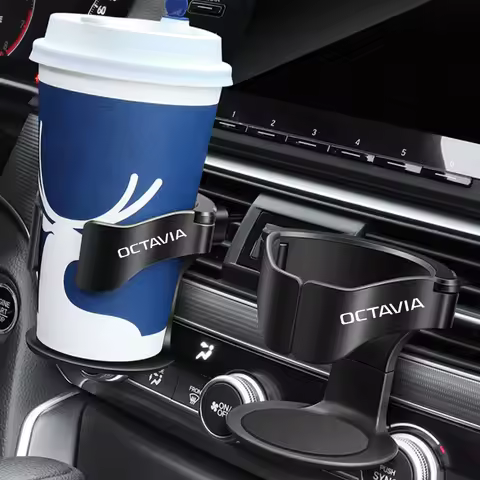 Car Air Vent Outlet Cup Holder For Skoda Octavia A5 2 Tour A4 Mk1 Mk2 3 Rs 2006 1Z A7 5ers 2007 Vrs 