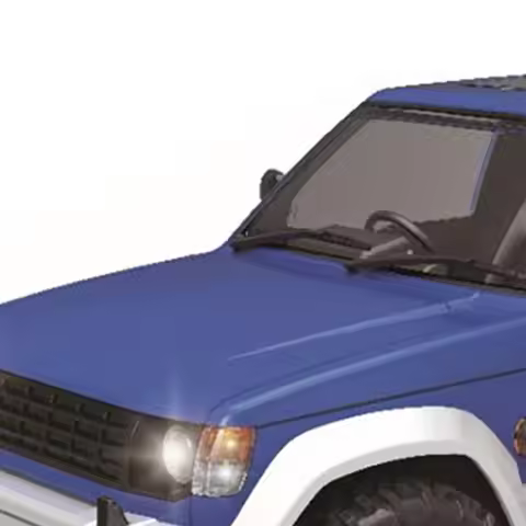 LDRC LD1297S 4x4 RC Off Road Car 2-Speed Gearbox Plastic Shell 1/14 Remote Control Crawler 380 Brush