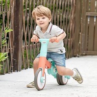 童樂高飛 - Hape E8469多功能摺疊 幼兒三合一平衡單車(紅綠色)