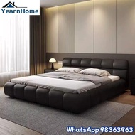 《包送貨free delivery》油壓床 bed 床架 hydraulic bed 大容量儲物床 軟包床 drawer bed 櫃桶床 櫃筒床 double size bed 雙人床 Queen s