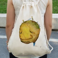 帆布束口後背包│憂慮先生│Chien