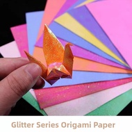 gumahus | Iridescent Colored Square Origami Paper