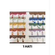 Crystal Curtain Lace Tassel Fringe – Beautiful & Elegant Curtain Decoration Accessories