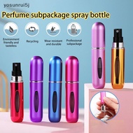 yosunrui5j] 5ml Refillable Perfume Atomizer Mini  Bottle Poet Size Leakproof Pump for Scent Storage 