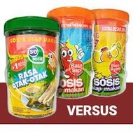 SO NICE CHICKEN BEEF BRAIN SAUSAGE READY TO EAT {HALAL} 25 PCS