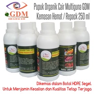 Pupuk Organik Cair GDM Multiguna. REPACK 250 ml