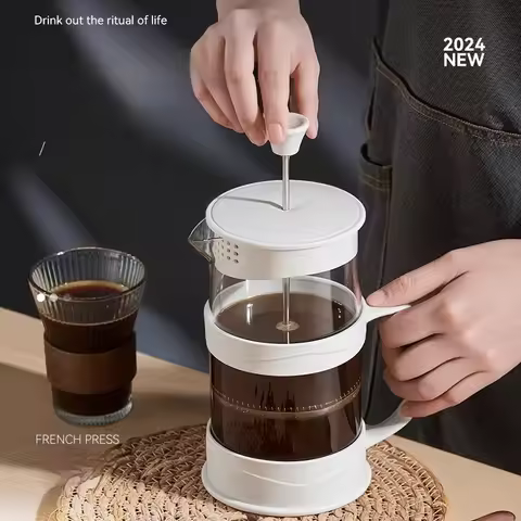 GIANXI Hand Press Coffee Maker Multi-function Filter Coffee Maker Home Brewing Coffee Maker Tea Filt
