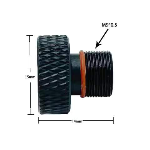 400nm-700nm Laser Diode Lens M9*P0.5*8MM G7 Coated Glass Focus Lens Collimating Lens