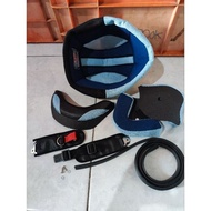 GM evo lution helmet foam full set strap GM EVOLUTION foam/