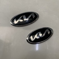 PROMO- EMBLEM NEW KIA LOGO UNTUK KIA RIO DEPAN BELAKANG STEER- SparepartVin