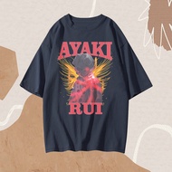 AYAKI RUI DEMON SLAYER VINTAGE OVERSIZED T-SHIRT