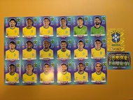 panini world cup 2022 stickers full set brazil 世界盃2022 巴西 全隊貼紙