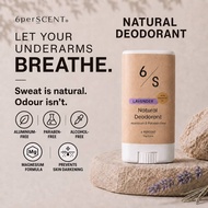 6 perSCENT Natural Deodorant Stick 15g | Aluminium Free | Magnesium | Long Lasting | Men & Women