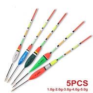 TEMU Ftk 5pcs 0.035oz, 0.070oz, 0.105oz,0.176oz,0.141oz Fishing Buoy Set Buoy Mixed Size Carp Buoy F