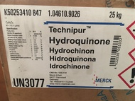 Hydroquinone สินค้าผลิตและนำเข้า เยอรมัน Weight : 25 kg