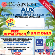FOURHM AUX Aircon 1.0 HP J-Series Split Type Inverter ( MODEL: ASW-09A2/JADI | AS-09A2/JADI )