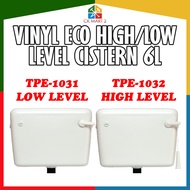 High Low Level Vinyl Eco Cistern Lift Up Valve 6L Complete Set High or Low Level Cistern Kotak Jamba