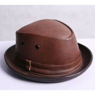 Genuine Leather/Fedora Fedora Hat