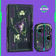 Evangelion EVA Fighter Mech Nintendo Switch Protective Shell Purple PC Hard Cover Housing NS Game Console Case Box For Switch Accessories