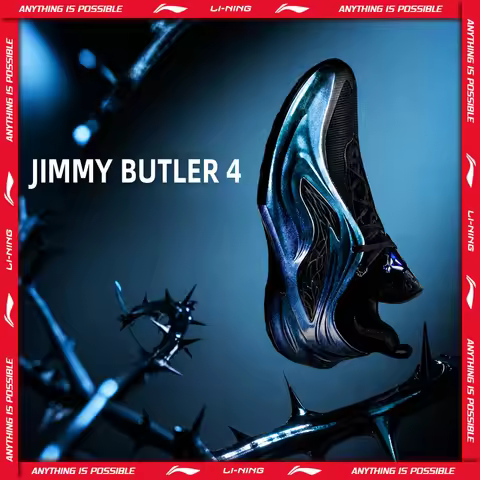 Li-Ning Men's JIMMY BUTLER 4 Professional Basketball Shoes Lightweight Rebound Sport Shoes LiNing St