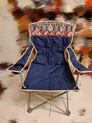 全新PolarStar 風采露營椅『藍』P19712 休閒椅 大川椅 巨川椅 摺疊椅 折疊椅 野餐椅 高背露營椅 戶外椅
