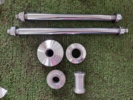 As roda depan belakang swiming arm Rx king custom anti karat set Bosh tromol RX king