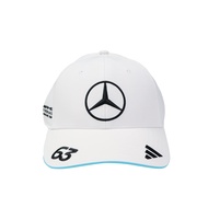 หมวกเบสบอล Mercedes-AMG F1 Team "George Russell" 63 สีขาว