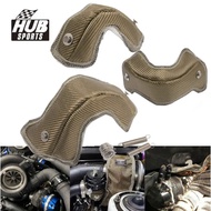 HUB sports Titanium External Wastegate Turbo Bag Blanket Jacket Lava For 38mm 44mm 60mm Wastegate EP