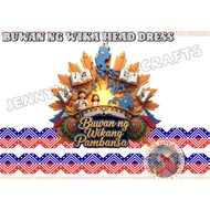 Buwan ng Wika Head dress 24 hours shipment