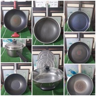 ▼ஐ☈Japan/Uk Surplus Pan Tefal, Kobach Masterchef Amway Queen Pensofal Chefs Gallery Stainless Steel