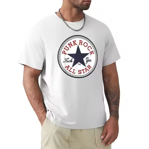 punk rock all star punk rock t-shirt T-Shirt tees customizeds mens workout shirts