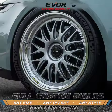 Custom Racing Forged Wheels Deep Step Lip Lightweight Alloy Rims 18 19 20 Inch for BBS E88 BMW Porsc