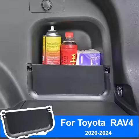 Trunk Baffle & Transparent Storage Box for Toyota 2020-2024 Rongfang Willanda RV4 - Car Modification