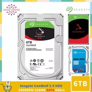 Seagate IronWolf 6TB 3.5 HDD ST6000VN001 5400 RPM 256MB Cache SATA 6Gb/s Internal Hard Drive NAS Sto