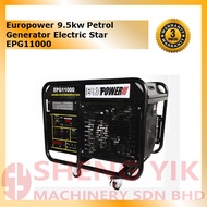 Shengyik Europower 9.5kw Petrol Generator Electric Star EPG11000 (Demo Set)