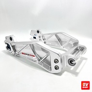 สวิงอาร์มรถไฟฟ้า QS MOTOR พร้อมขาปักข้าง 220 MM. สวิงอาร์มอลูมิเนียม สามารถใส่ได้เกือบทุกรุ่น