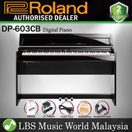 Roland DP603 CB 88 Keys Digital Home Piano with SuperNatural Technology (DP 603CB)