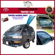 Toyota Liteace_TINTED CROMAX BIRU/Blue Tinted/ Tinted Kereta /Car Window Film/2PLY UV Film/Car Tinted/Tahan Panas