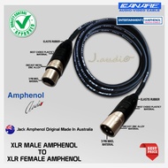 JAPAN STANDARD - audio cable Professional microphone cable/ XLR Male PT-AX3M AMPHENOL to XLR Female 